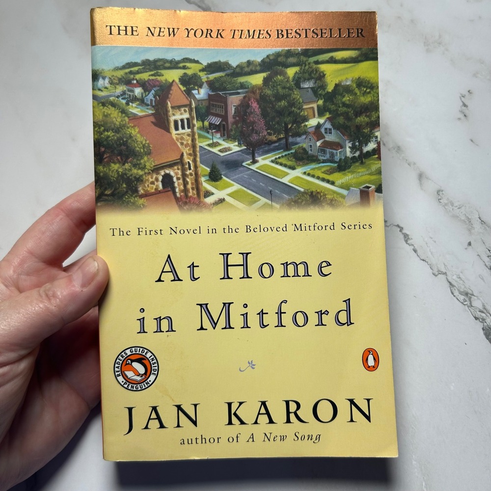 At Home in Mitford by Jan Karon Paperback Book 1 Mitford Series Penguin Fiction